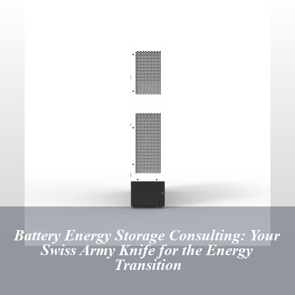 Battery Energy Storage Consulting: Your Swiss Army Knife for the Energy Transition